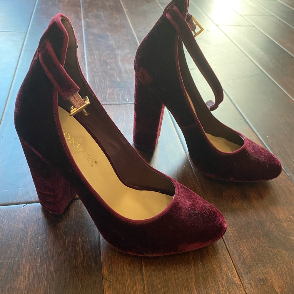 Burgundy Pumps Shoe Dazzle